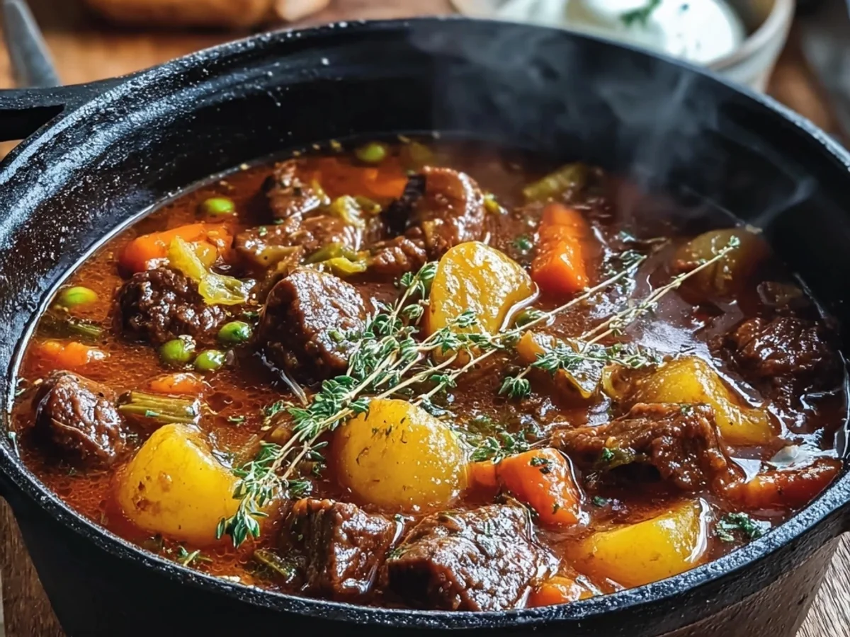 Classic Beef Stew: Hearty & Simple One-Pot Meal - Featured Image