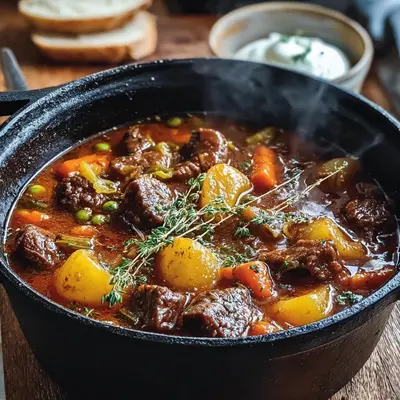 Classic Beef Stew: Hearty & Simple One-Pot Meal