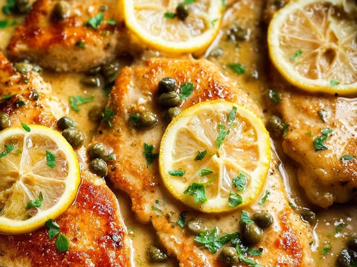 Classic Chicken Piccata with Bright Lemon-Caper Sauce - Featured Image