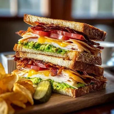 Classic Cowboy Club Sandwich Recipe: Hearty Lunch Favorite