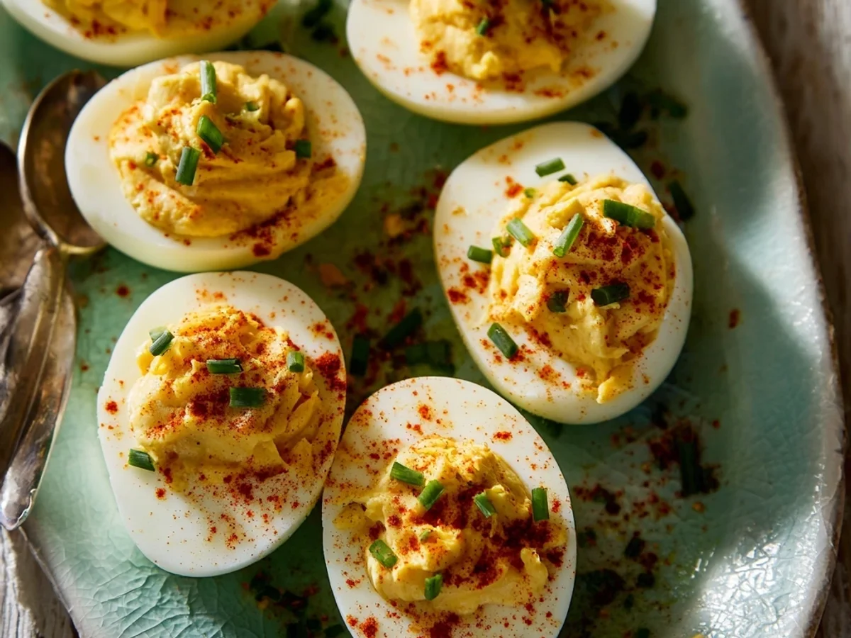 Classic Deviled Egg Recipe: Creamy, Tangy Bites - Featured Image