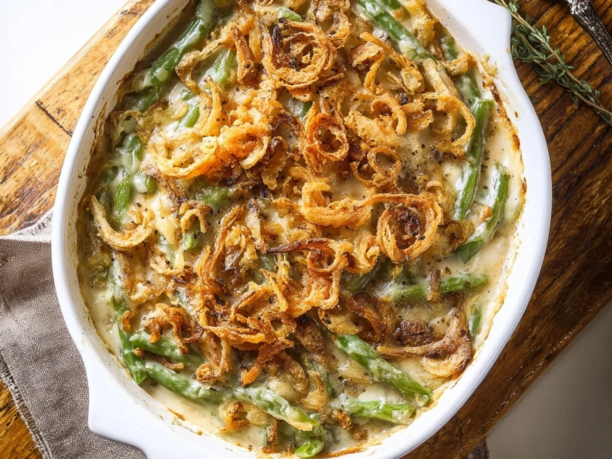 Classic Green Bean Casserole: A Homestyle Favorite - Featured Image