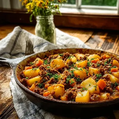 Classic Hobo Casserole with Ground Beef Recipe