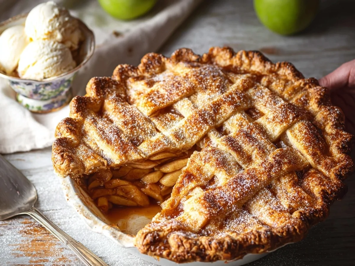 Classic Homemade Apple Pie: Rustic & Flaky - Featured Image