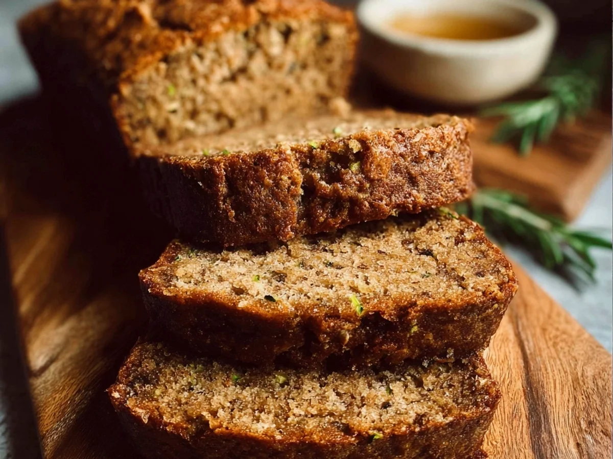 Classic Spiced Zucchini Bread Recipe with Pecans - Featured Image
