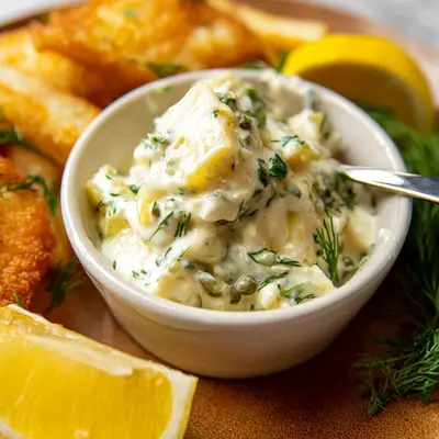 Classic Tartar Sauce Recipe for Seafood