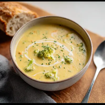 Creamy Broccoli Cheddar Soup: Hearty & Flavorful