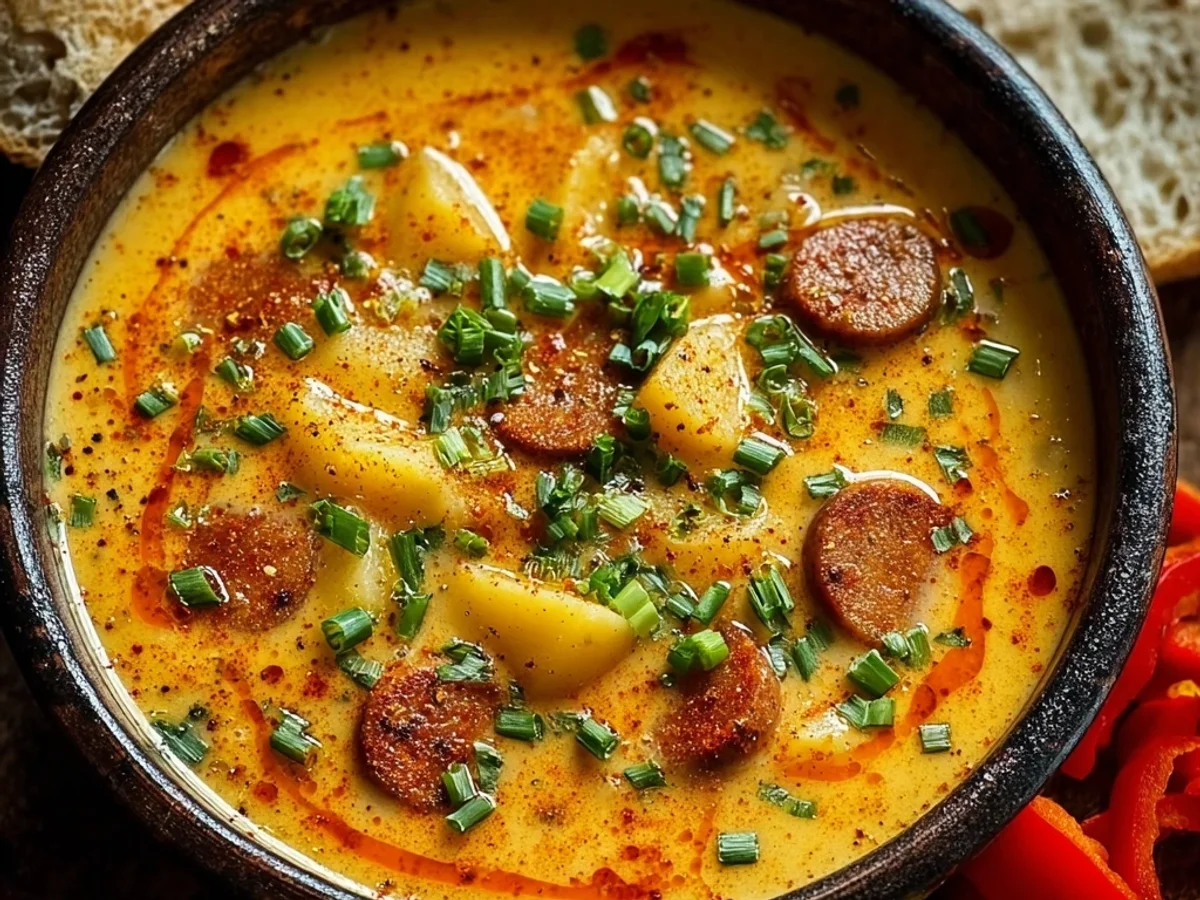 Creamy Cajun Potato Soup: A Comforting Kick - Featured Image