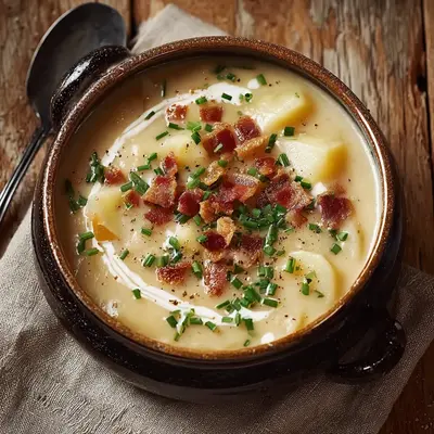 Creamy Crock Pot Crack Potato Soup: Easy Comfort