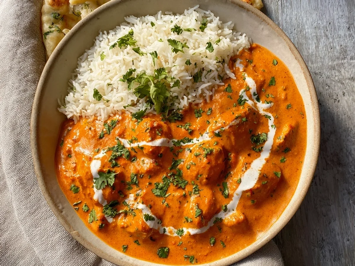 Creamy Easy Homemade Butter Chicken - Featured Image