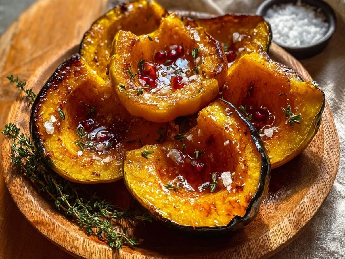 Creamy Honey Glazed Acorn Squash: A Sweet Side - Featured Image