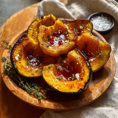 Creamy Honey Glazed Acorn Squash: A Sweet Side