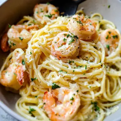 Creamy Lemon Shrimp Spaghetti: Quick & Zesty Pasta