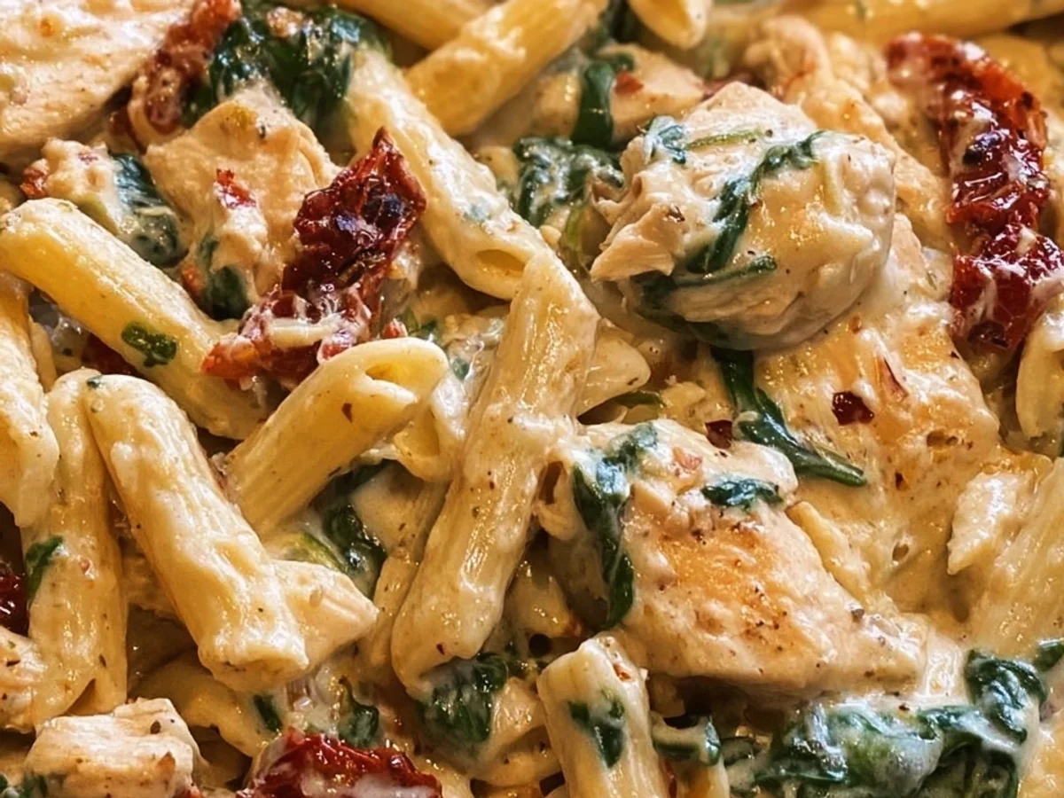 Creamy Marry Me Chicken Pasta Dinner Recipe - Featured Image
