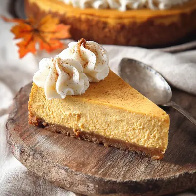 Creamy Pumpkin Cheesecake: A Fall Favorite
