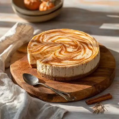 Creamy Pumpkin Swirl Cheesecake: A Fall Favorite