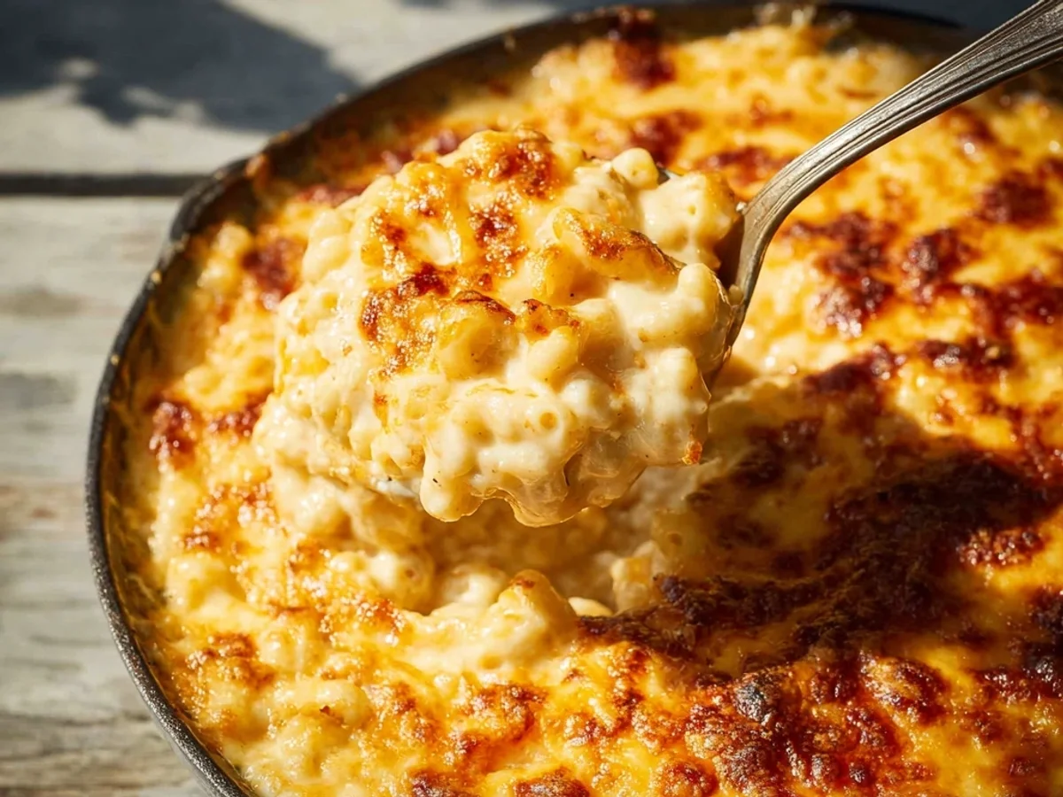 Creamy Soul Food Baked Mac and Cheese for Family Dinners - Featured Image