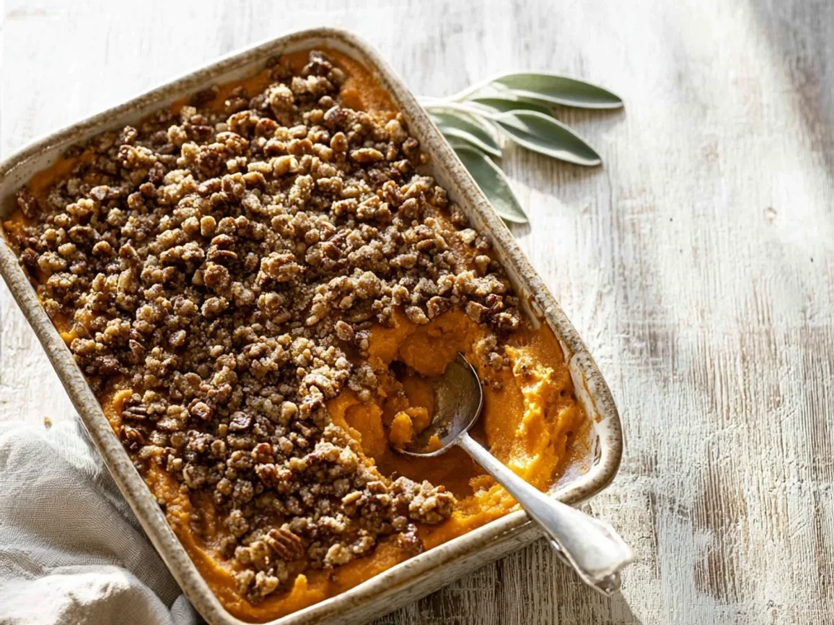 Creamy Sweet Potato Casserole: Simple Holiday Side - Featured Image