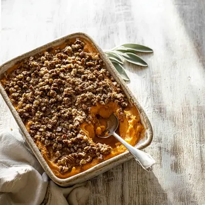 Creamy Sweet Potato Casserole: Simple Holiday Side