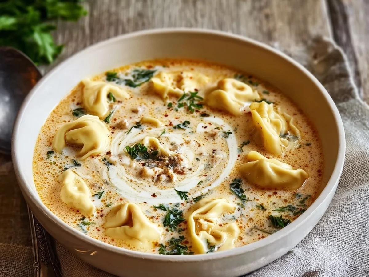 Creamy Tortellini Soup: Weeknight Comfort in a Bowl - Featured Image