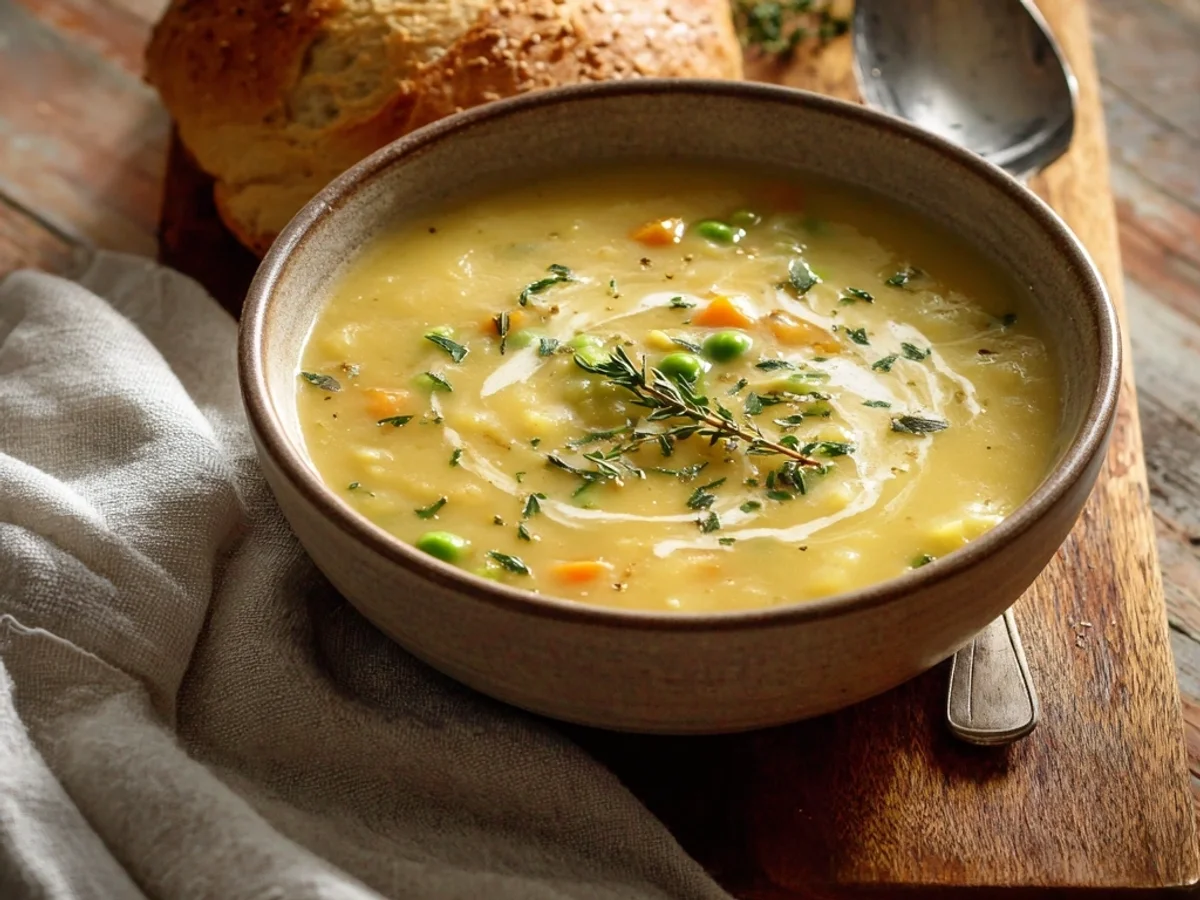 Creamy Vegetable Soup Recipe: Garden Fresh & Soothing - Featured Image