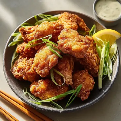 Crispy Authentic Japanese Fried Chicken Karaage Recipe