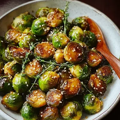 Crispy Honey Garlic Brussels Sprouts: A Sweet & Savory Side