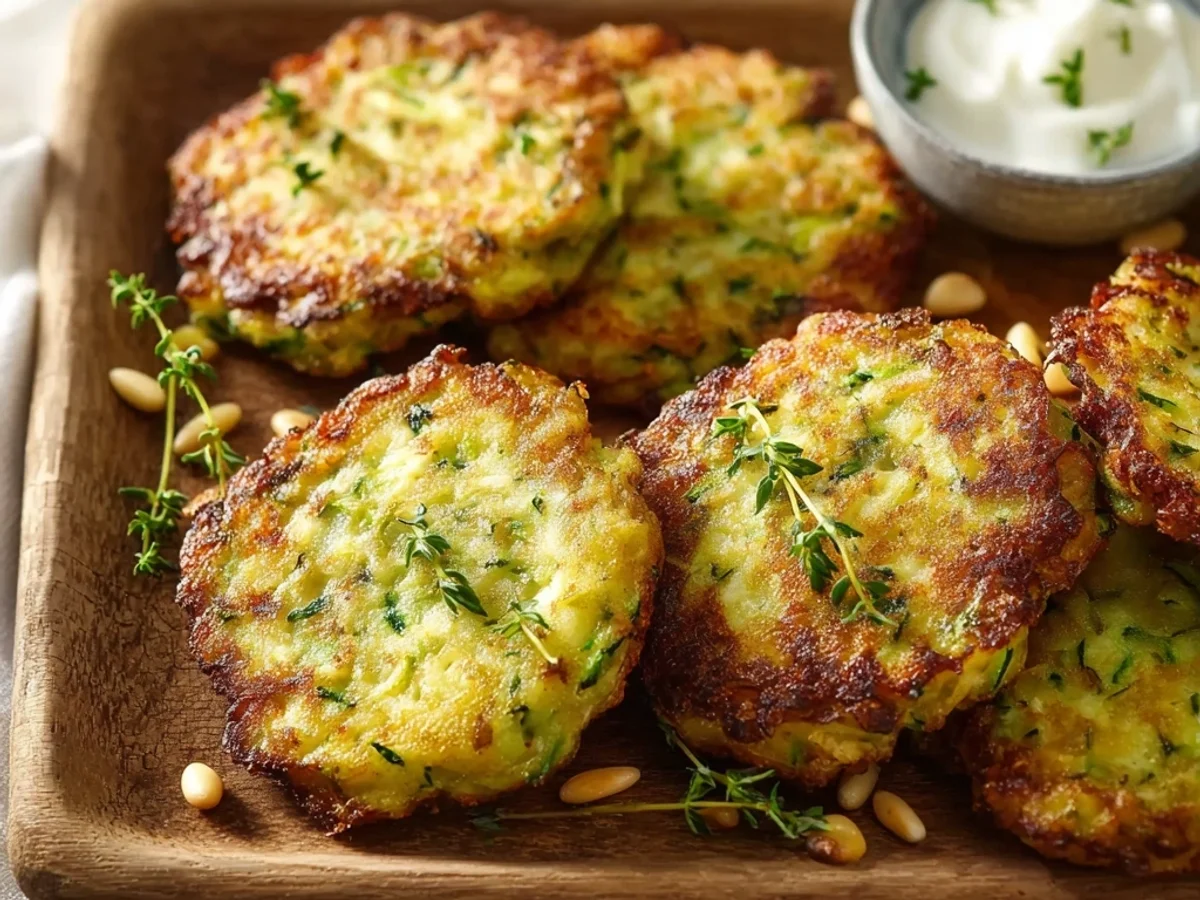 Crispy Zucchini Patties: Garden Fresh Recipe - Featured Image