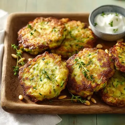 Crispy Zucchini Patties: Garden Fresh Recipe