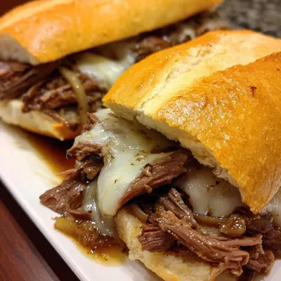Crockpot French Dip Sandwiches: Easy Slow Cooker Recipe