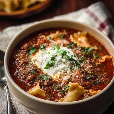 Crockpot Lasagna Soup: Easy Weeknight Meal