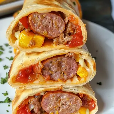 Easy Air Fryer Hot Italian Wraps: Crispy, Zesty & Quick