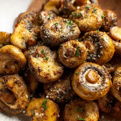 Easy Air Fryer Mushrooms: Quick & Flavorful Side