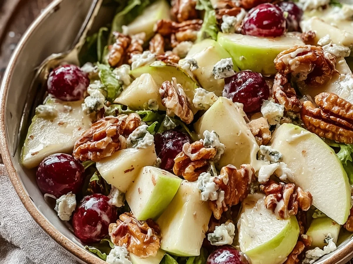 Easy and Refreshing Apple Salad for Sunny Days - Featured Image