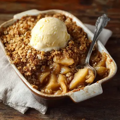 Easy Apple Crisp Recipe: Warm & Crumbly Dessert