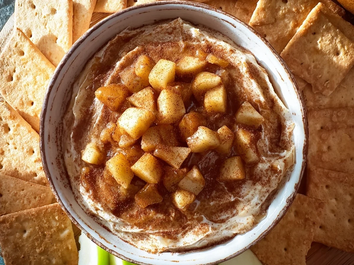 Easy Apple Pie Dip: A Quick & Simple Dessert - Featured Image