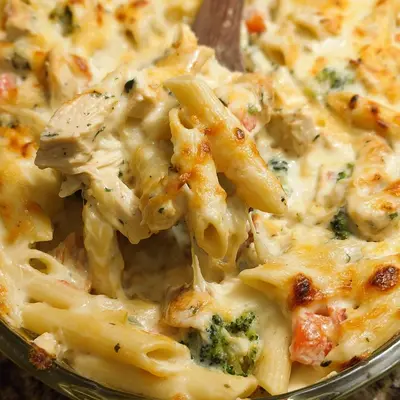 Easy Chicken Penne Casserole Recipe