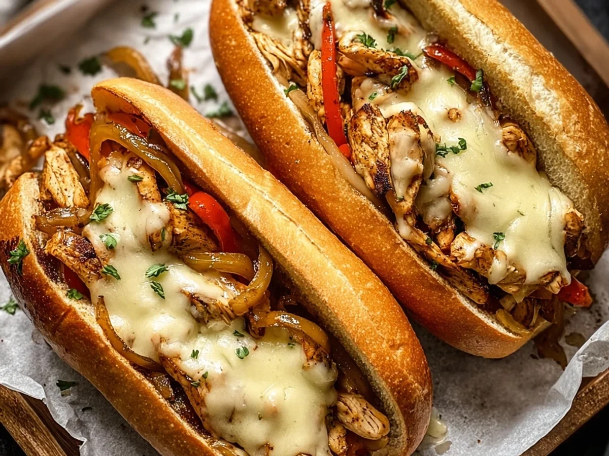Easy Chicken Philly Steaks: Quick Weeknight Meal - Featured Image
