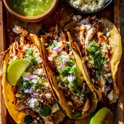 Easy Chicken Tacos: Flavorful Weeknight Meal
