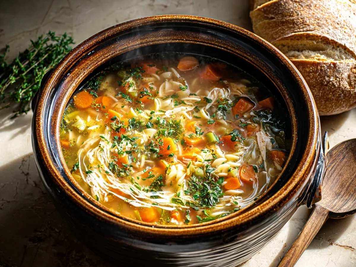 Easy Crockpot Soup Recipes: Hearty Chicken Noodle Comfort - Featured Image