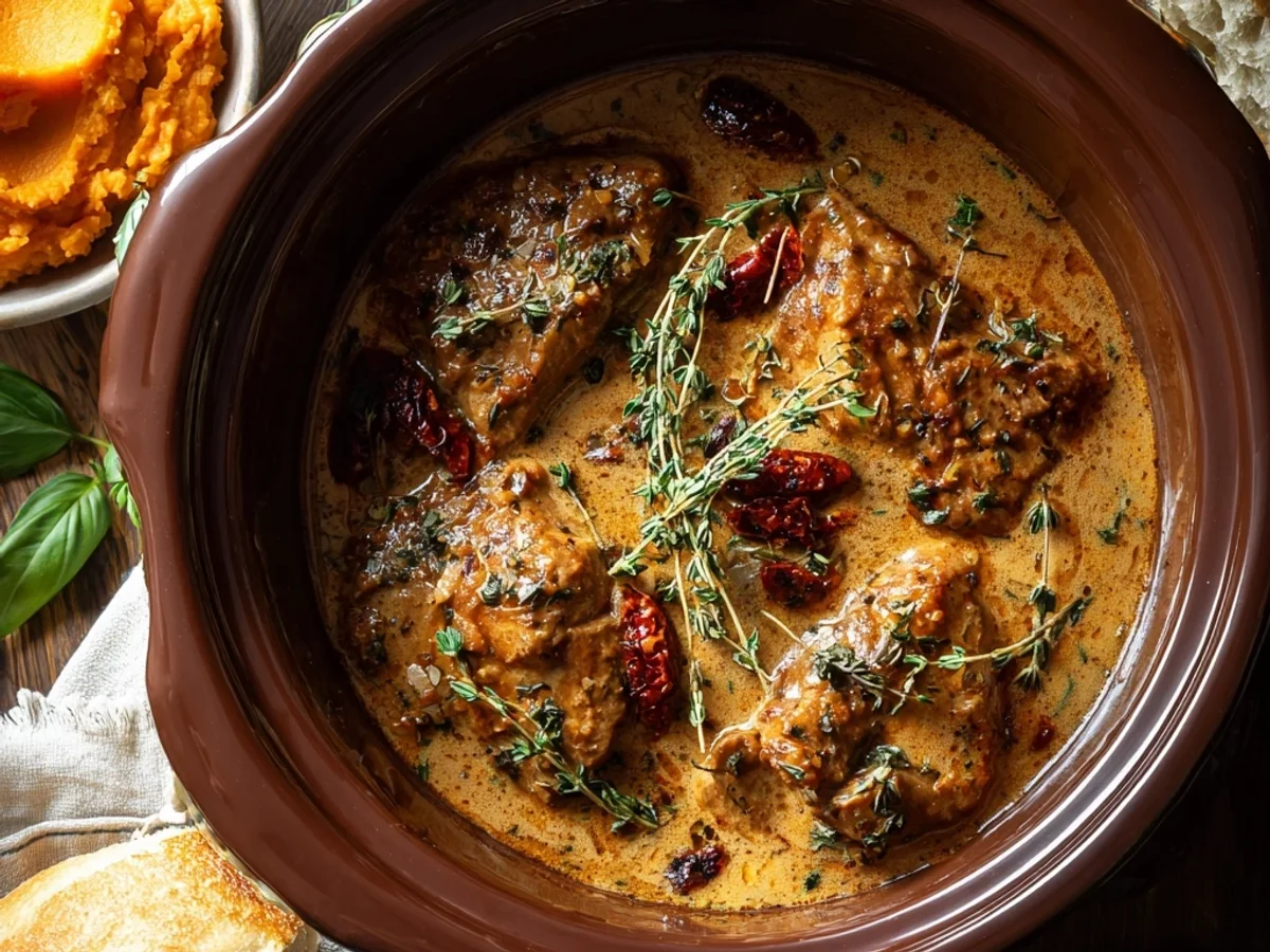 Easy Fall Crockpot Chicken Stew for Busy Weeknights - Featured Image