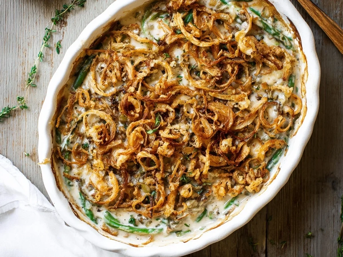 Easy Green Bean Casserole: My Homestyle Family Favorite - Featured Image