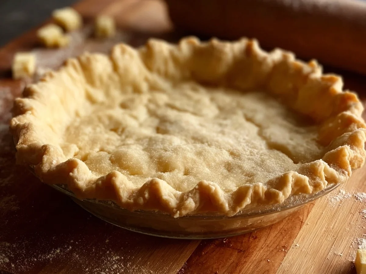 Easy Homemade Butter Pie Crust: Flaky & Simple - Featured Image