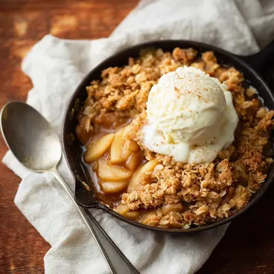 Easy Old Fashioned Apple Crisp Recipe: Warm Dessert Bliss