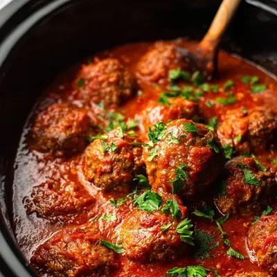 Easy Slow Cooker Meatballs: Simple Weeknight Dinner