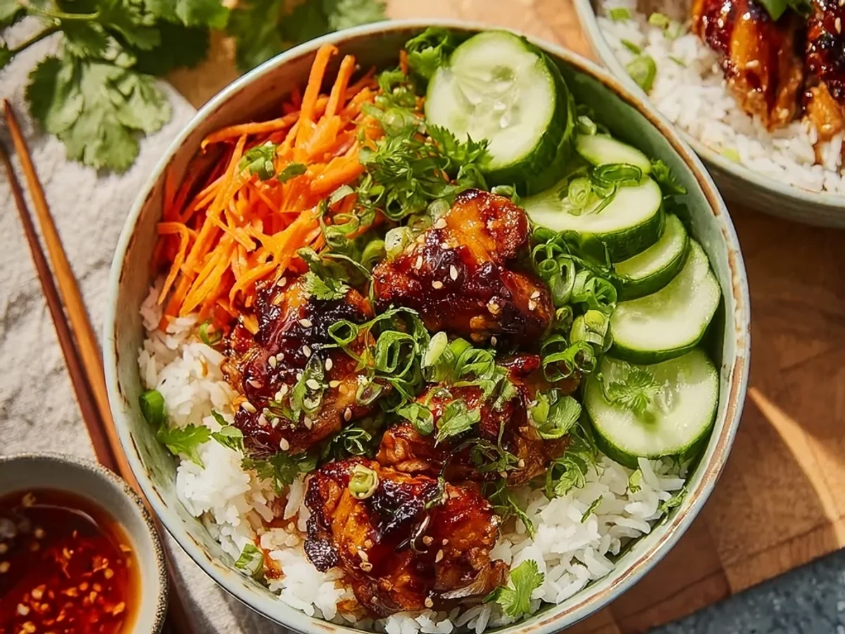 Easy Sweet Chili Chicken Rice Bowls for Weeknights - Featured Image