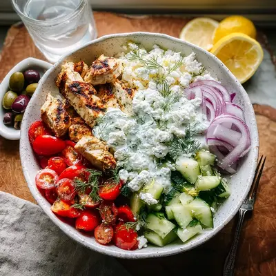Flavorful Greek Chicken Bowls: A Sunny Weeknight Meal