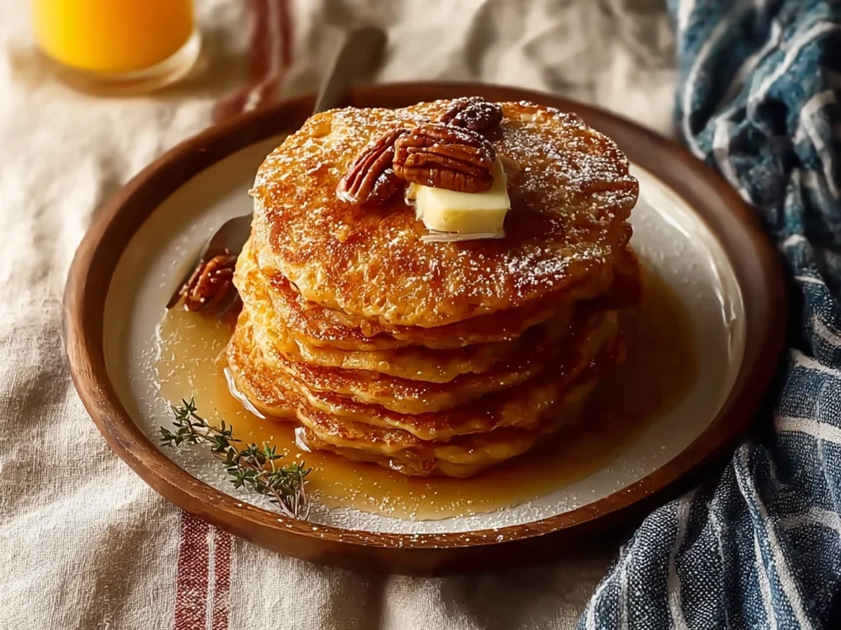 Fluffy Pumpkin Pancakes: A Weekend Morning Treat - Featured Image