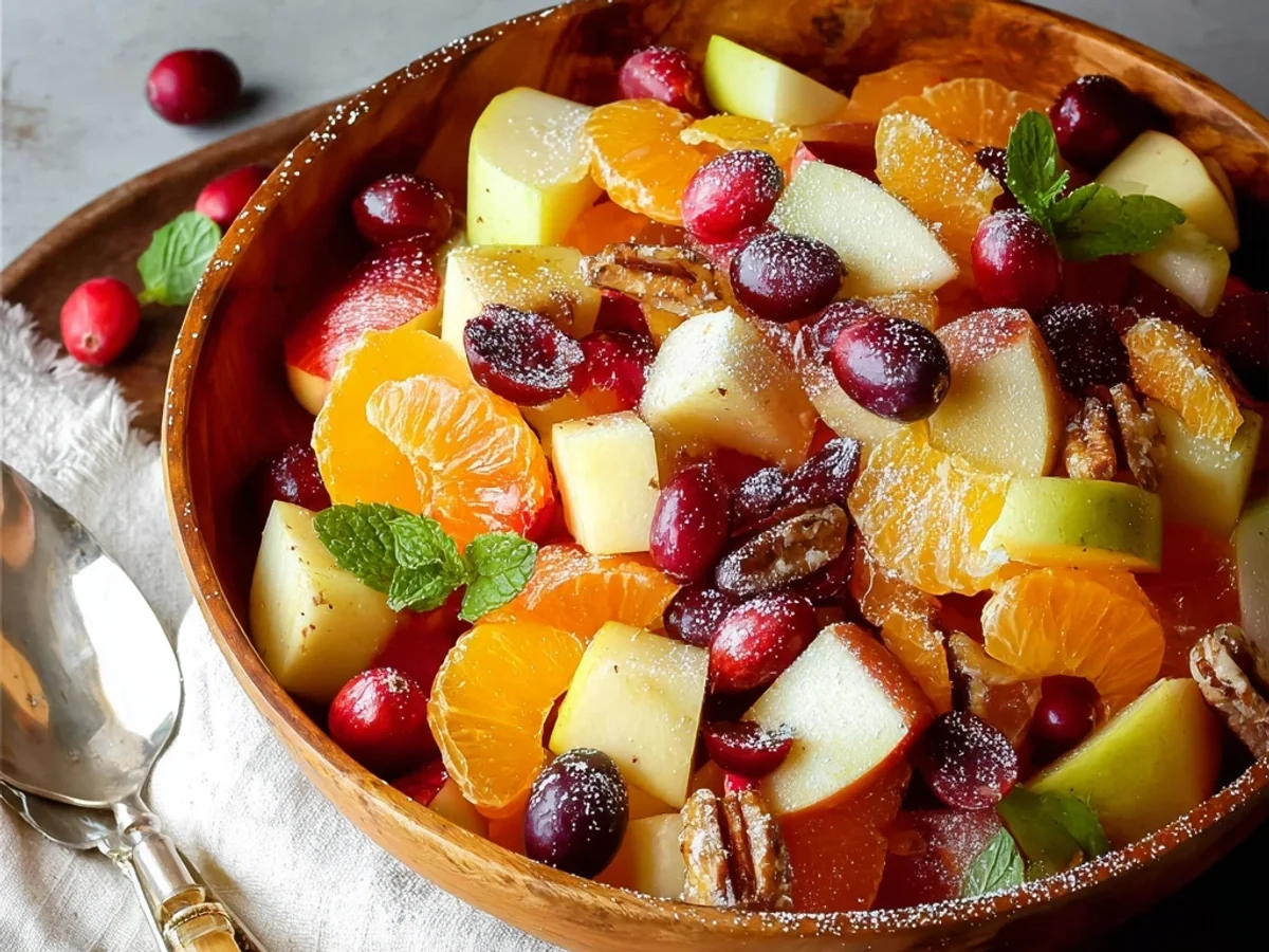 Fresh Thanksgiving Fruit Salad Recipe with Citrus Zing - Featured Image