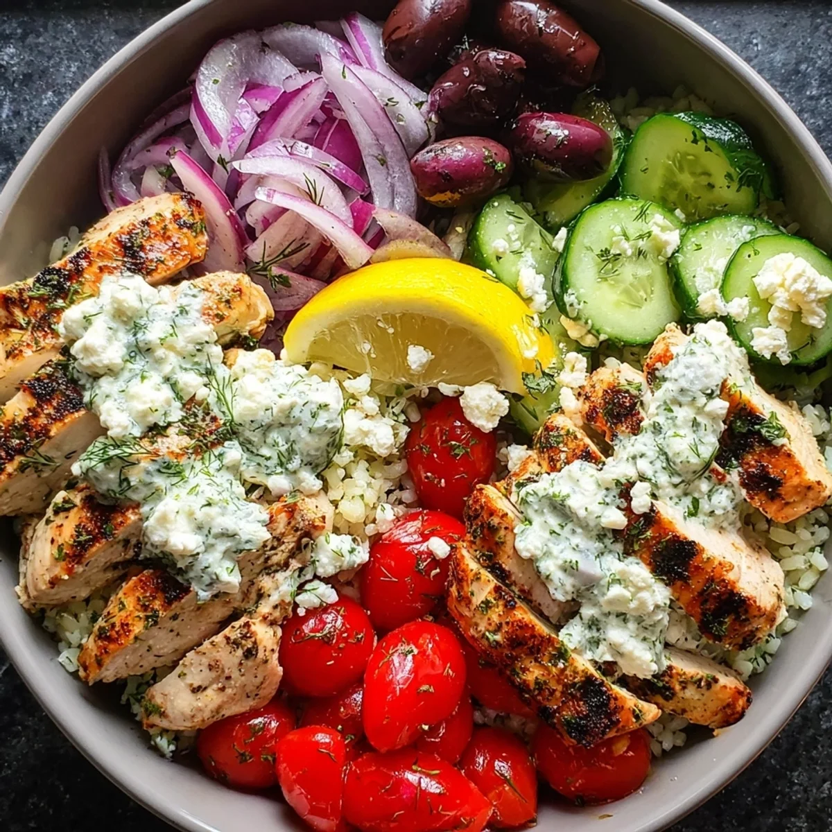 Greek Chicken Meal Prep Bowls: Healthy & Easy